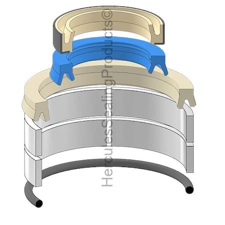 Clark Lift Trucks - After Market Parts Hydraulic Cylinder Repair Kit- SEAL KIT 1813176
